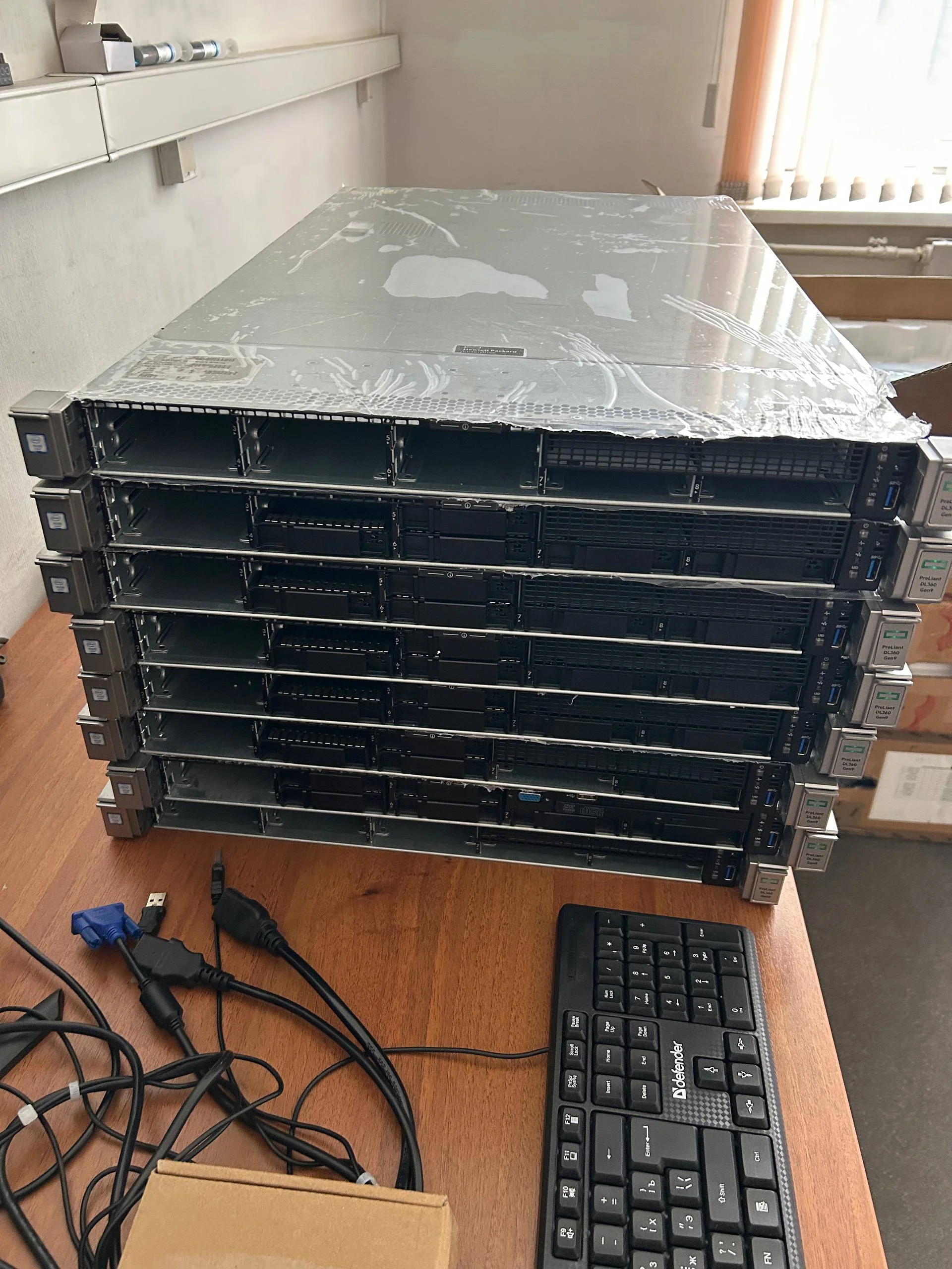 поставка серверного оборудования HPE Dell